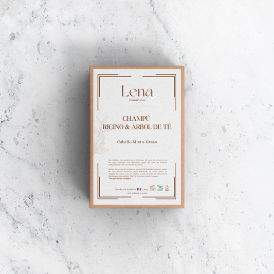 Barra de Champú Nutritiva con Aceite de Ricino